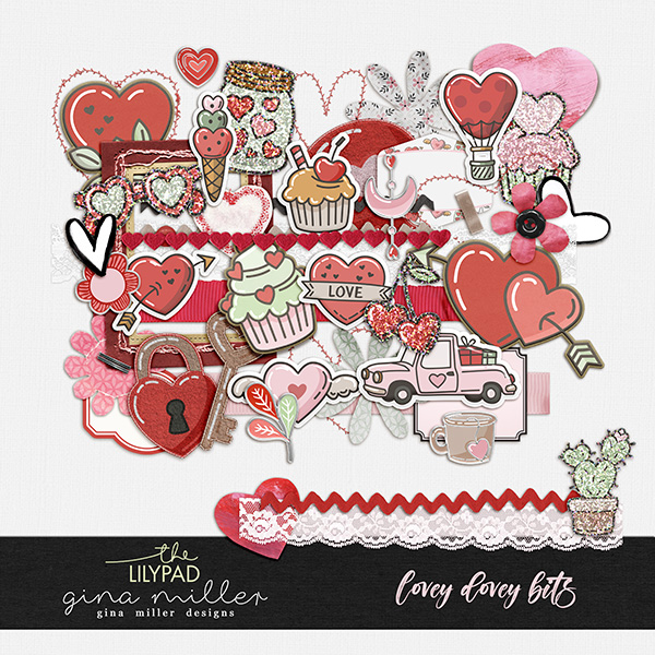 Preview for Lovey Dovey Bits by Gina Miller