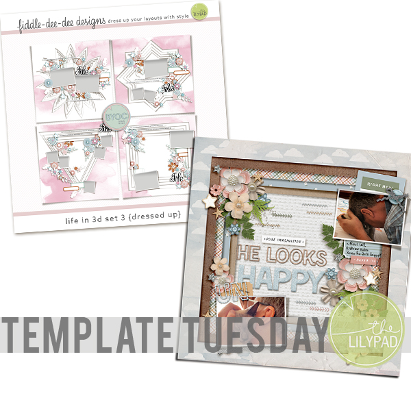 Template Tuesday: Fiddle Dee Dee Designs.