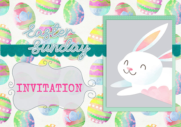 Easter invitation 02