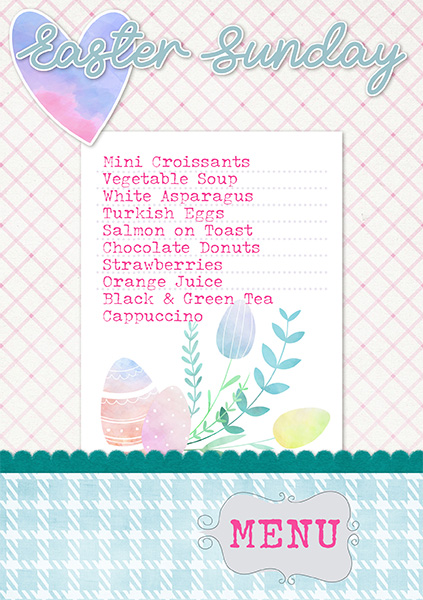 Easter Menu