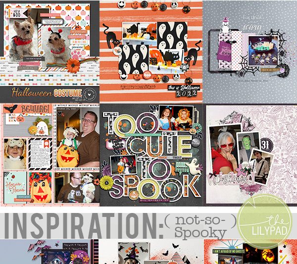 Seasonal Inspiration: (not-so spooky) Spook-tacular Pages!