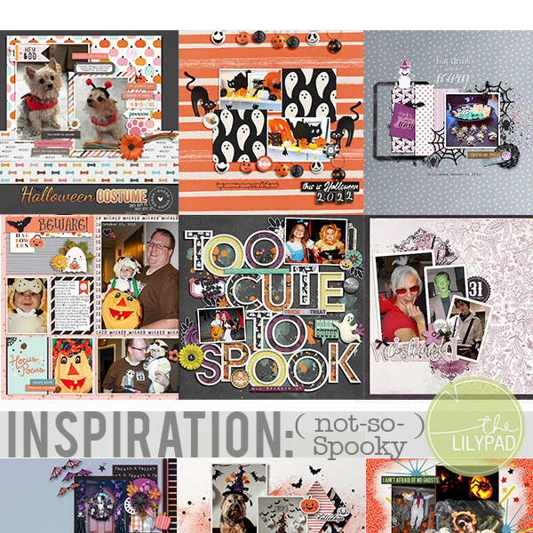 Seasonal Inspiration: (not-so spooky) Spook-tacular Pages!