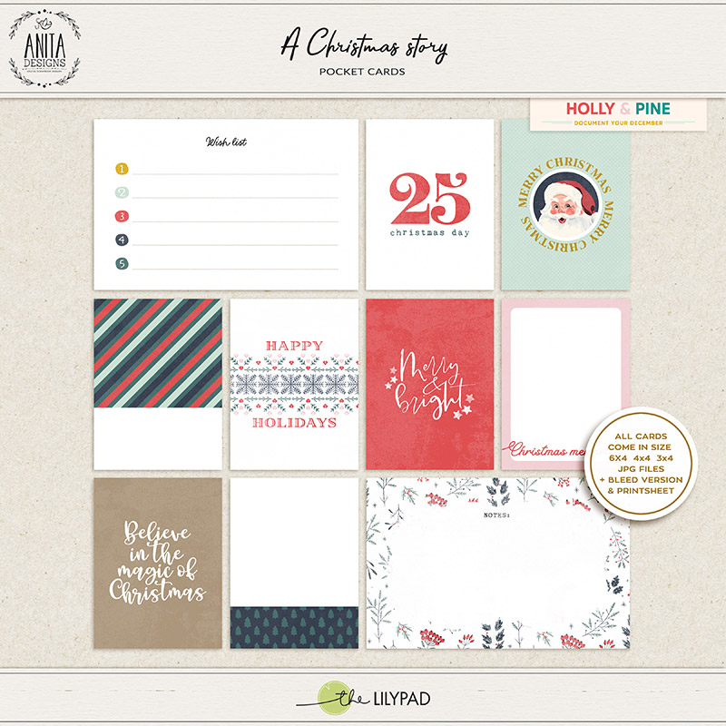 A Christmas story | Pocket cards