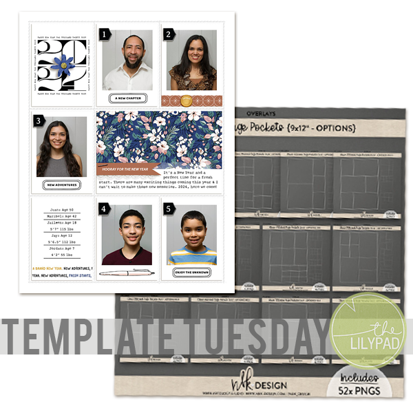 Template Tuesday: Title & Intro pages