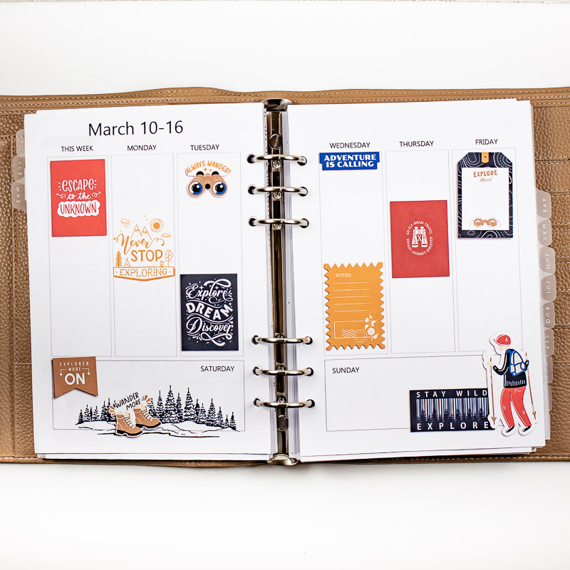 Using Digital Supplies to Organize Your Life