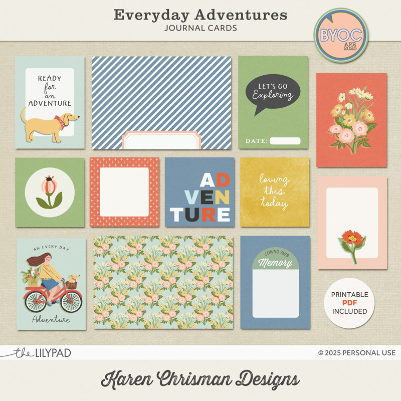 Everyday Adventures | Journal Cards