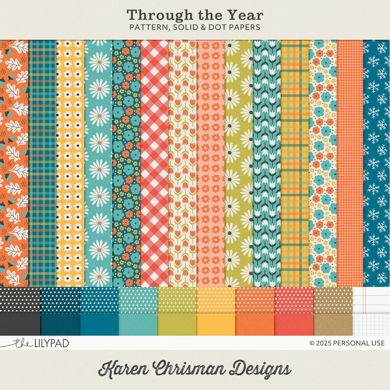 Through the Year | Paper Pack