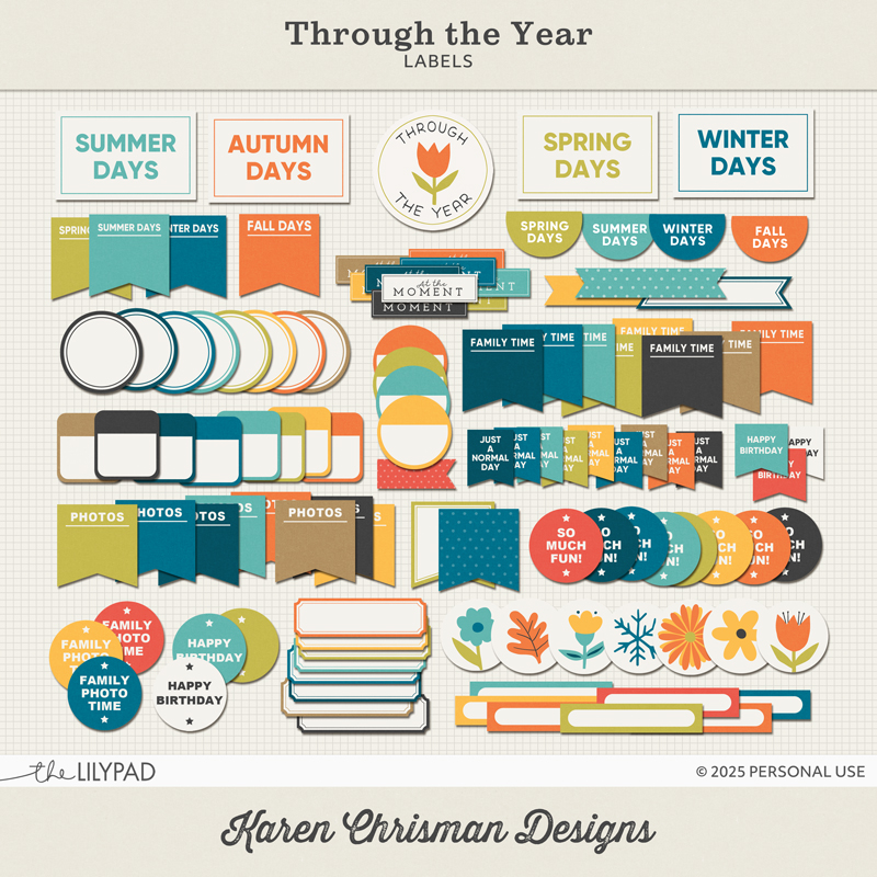 Through the Year | Labels