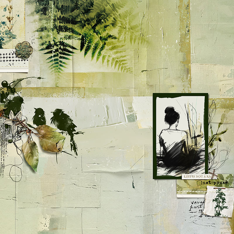 Tempus | Digital Scrapbooking Kit - Image 2