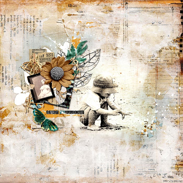 Stay Curious: Collage Bits and Mixed Media Artistry - Image 2