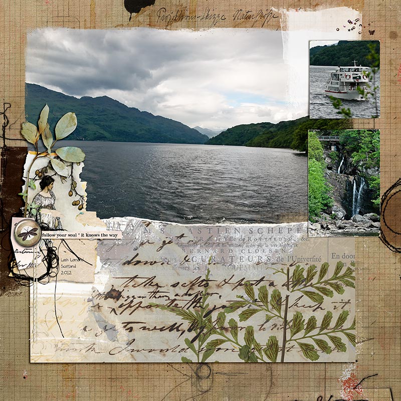 Hear My Voice: 13 - Imagining | Digital Scrapbooking Template Duo - Image 2