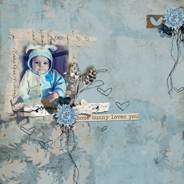 Some Bunny Loves You: Mixed Media Artistry - Image 2