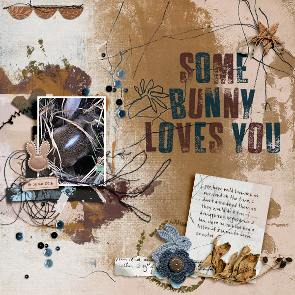 Some Bunny Loves You: Mixed Media Artistry - Image 4