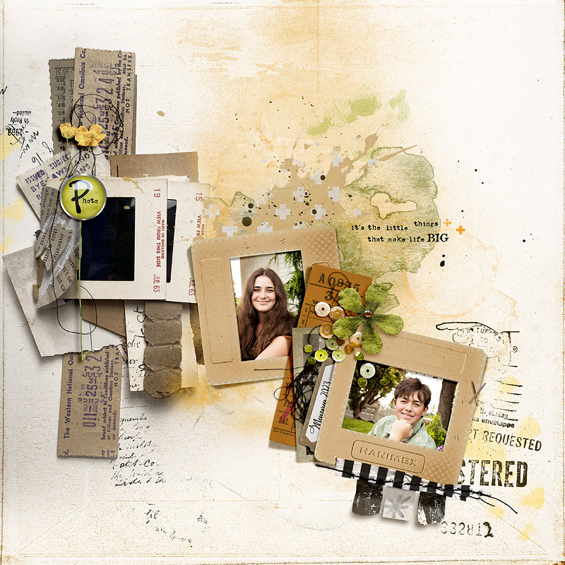 Spilled Ink | Messy Stamps & Brush Set 01 - Image 2