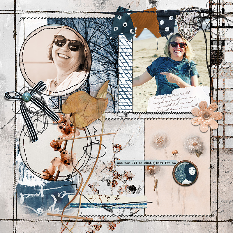 Hear My Voice: 09 - Changing | Digital Scrapbooking Template Duo - Image 3