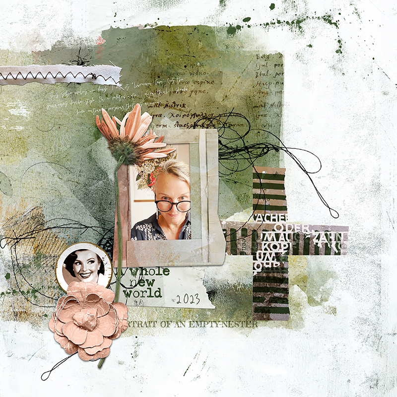 Hear My Voice: 11 - Growing | Mixed Media Digital Scrapbooking Paper Pack - Image 3