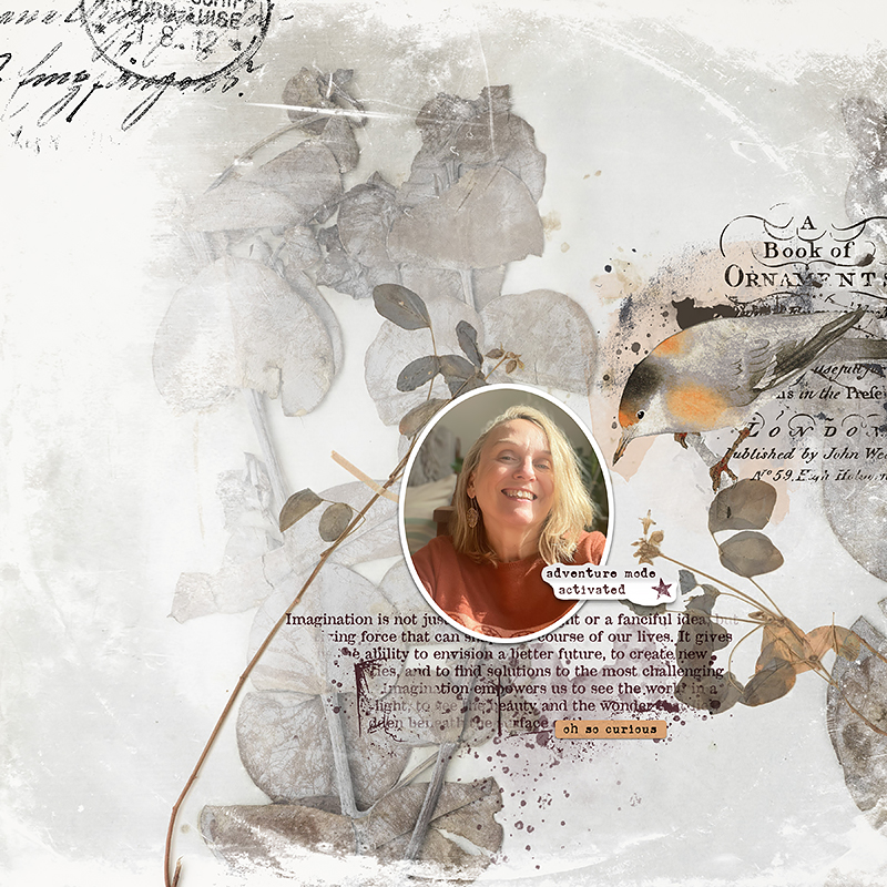 Hear My Voice: 13 - Imagining | Digital Scrapbooking Kit - Image 2