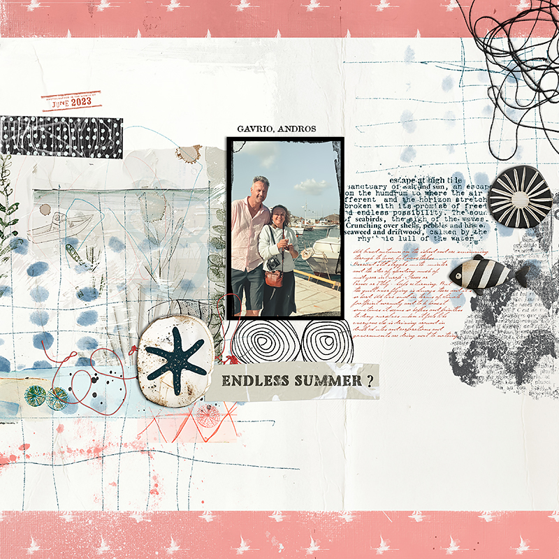 High Tide | Digital Scrapbooking Kit XL - Image 3