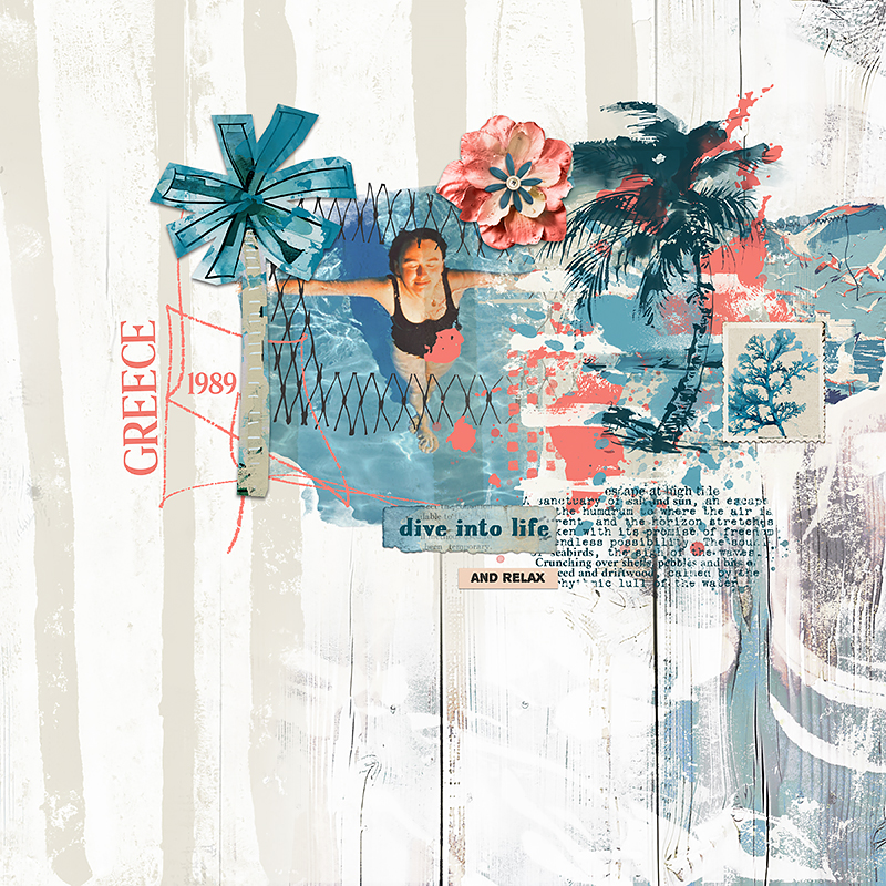 High Tide | Digital Scrapbooking Kit XL - Image 4