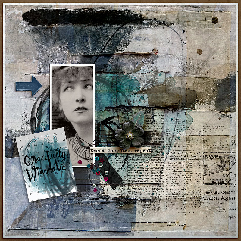Tender Chaos (artsy papers) by Little Butterfly Wings - Image 3