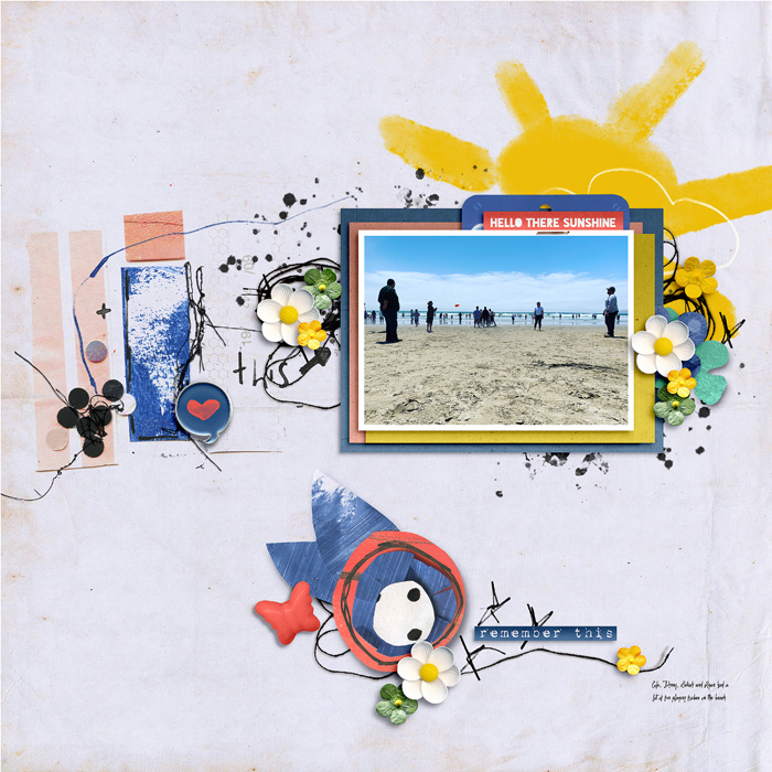 Blue Skies Ahead: Mixed Media Artistry - Image 3