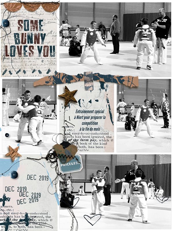 Some Bunny Loves You: Mixed Media Artistry - Image 5