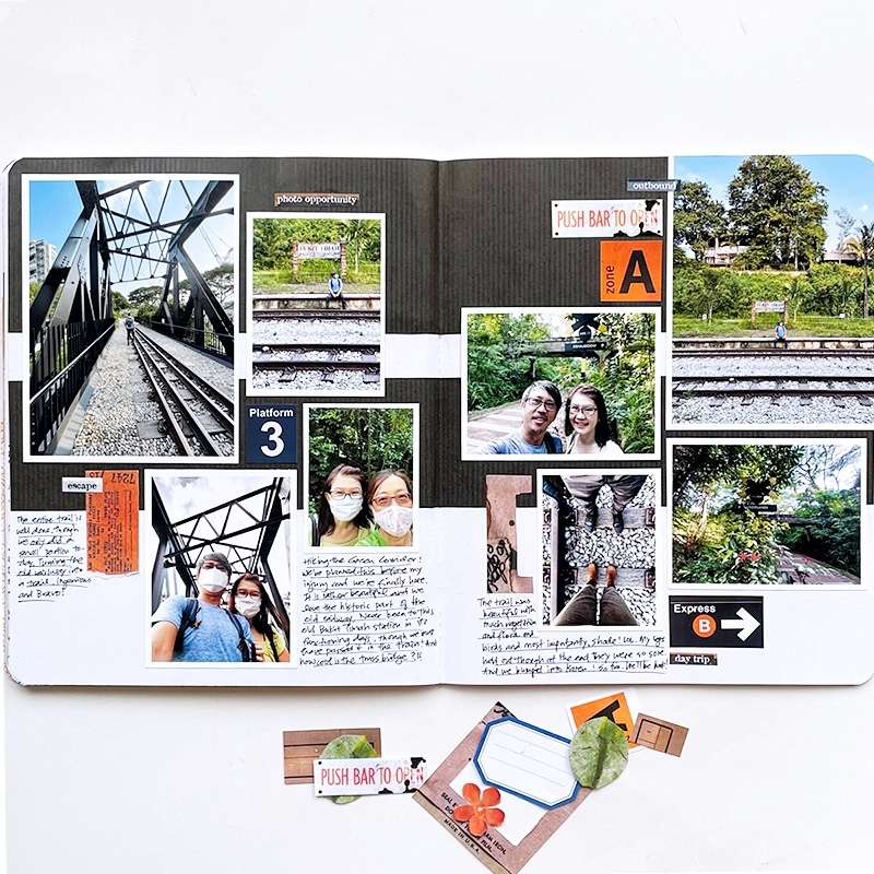 Riding The Rails: Mixed Media Artistry - Image 9