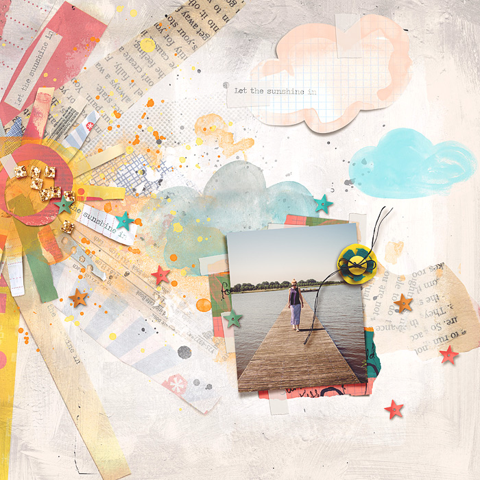 Sunshine In Her Soul: Mixed Media Artistry - Image 4