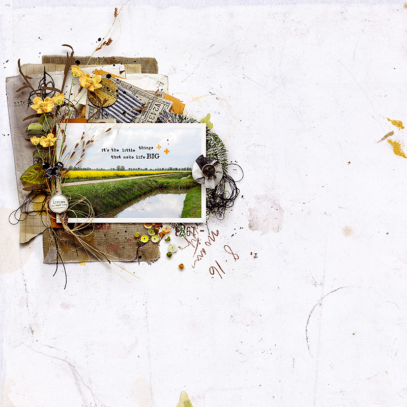 Lilliputian | Ephemera and Fabric Collages - Image 3