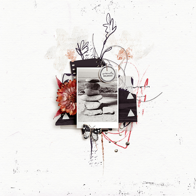 Hear My Voice: 28 - Balancing | The Complete Digital Scrapbooking Mega Collection - Image 9