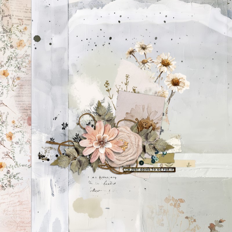 Hear My Voice: 22 - Doubting | Mixed Media Digital Scrapbooking Elements - Image 6
