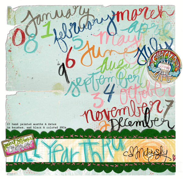 Paintstroke Chatter: All Year Thru