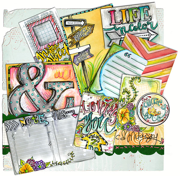 Life in Color Cards