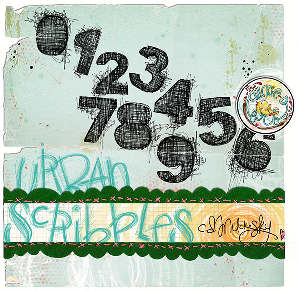 Urban Scribbles: Numbers