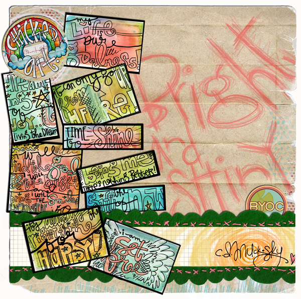 Bright And Shiny Stickers