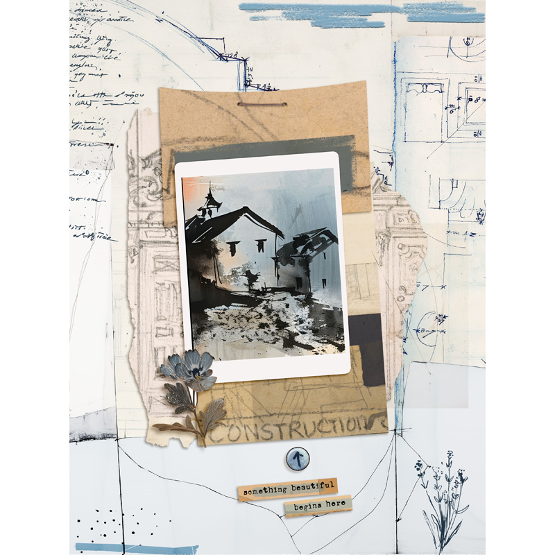 Hear My Voice: 21 - Building | Digital Scrapbooking Pocket Cards - Image 2