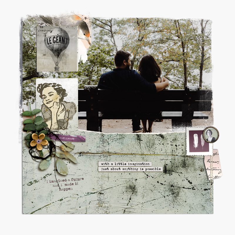 Hear My Voice: 13 - Imagining | Digital Scrapbooking Pocket Cards - Image 3