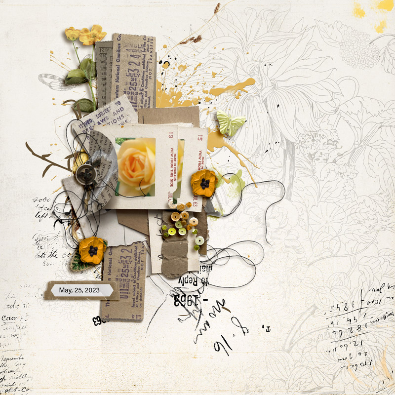 Spilled Ink | Messy Stamps & Brush Set 01 - Image 5