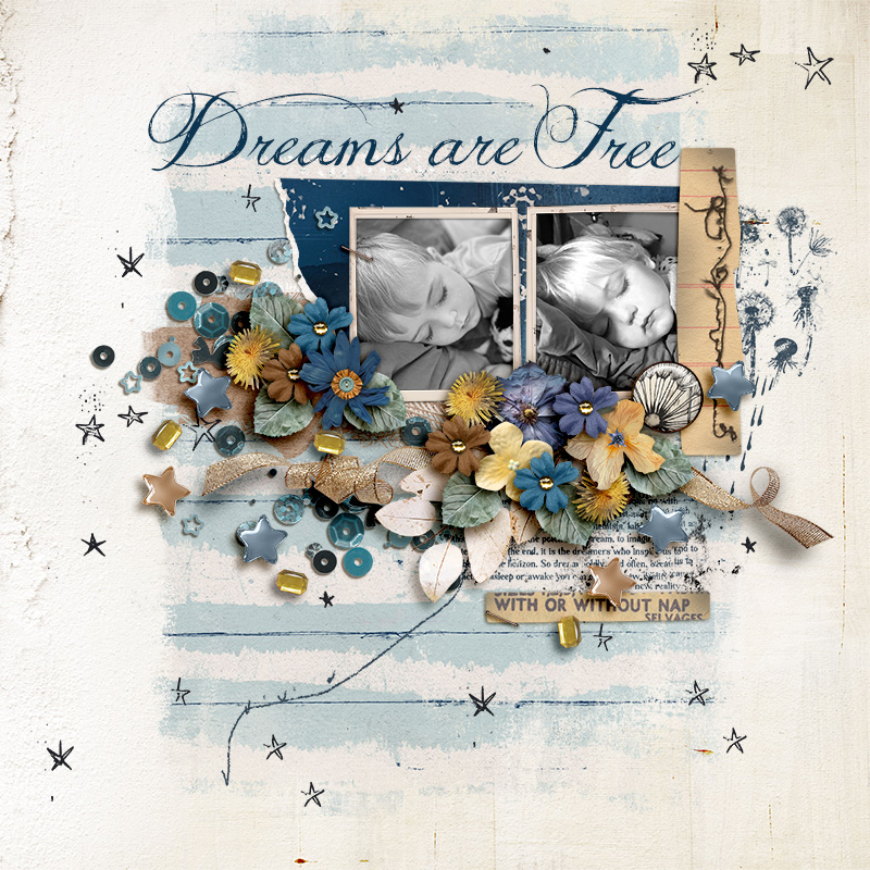 Hear My Voice: 24 - Dreaming | Digital Scrapbooking Kit - Image 10