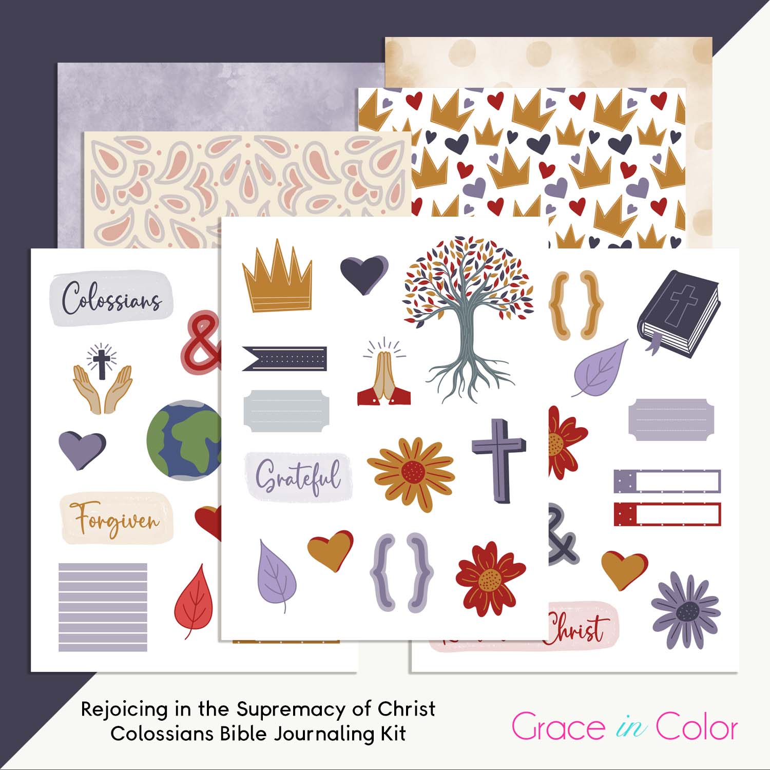 Rejoicing in Christ {Bible Journaling Kit from Colossians}