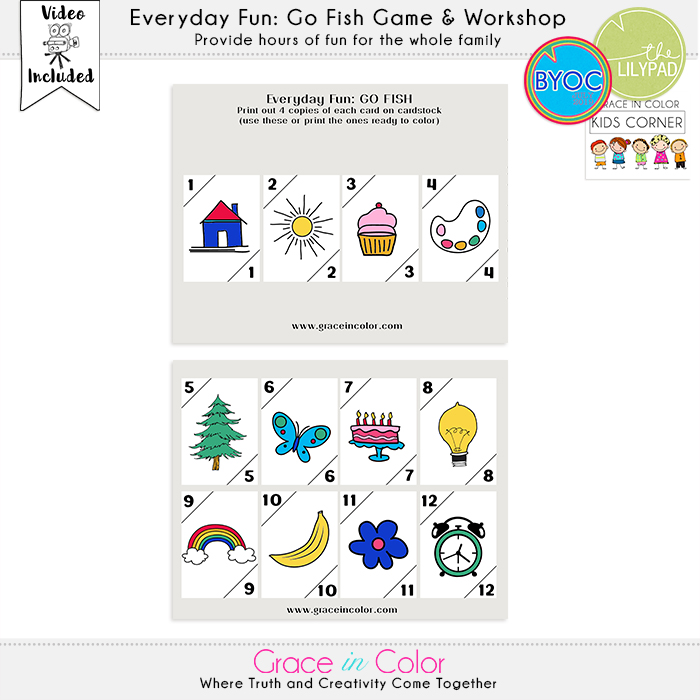 Everyday Fun: Go Fish Game {GIC Kids Corner} - Image 3