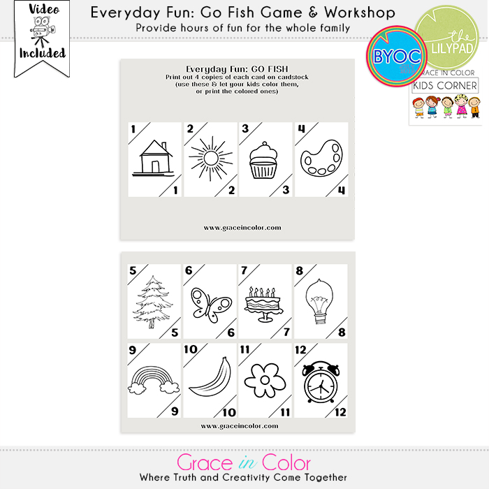 Everyday Fun: Go Fish Game {GIC Kids Corner} - Image 4