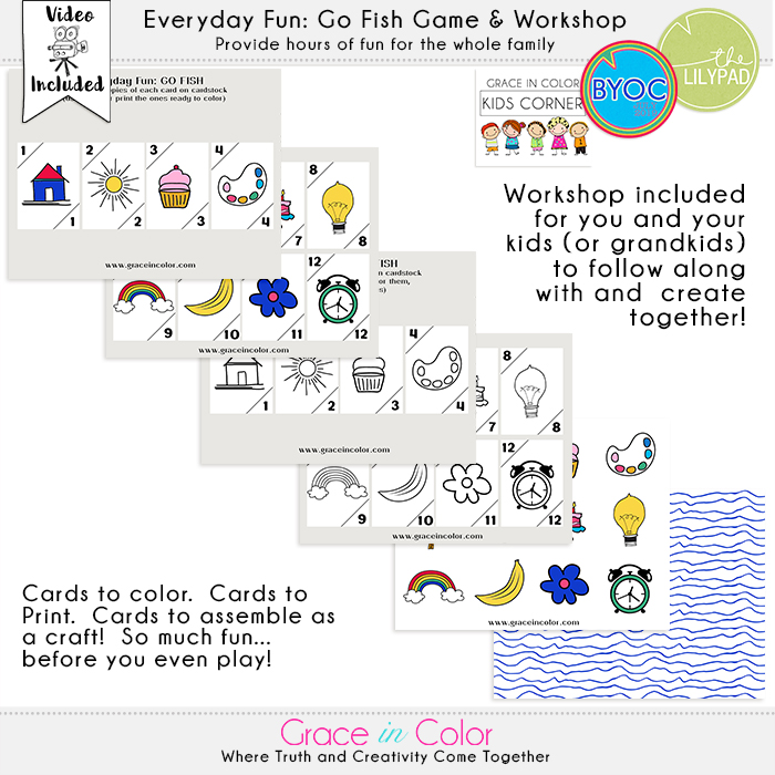 {GIC Kids Corner} GAMES BUNDLE: Matching, Bingo, Go Fish - Image 10