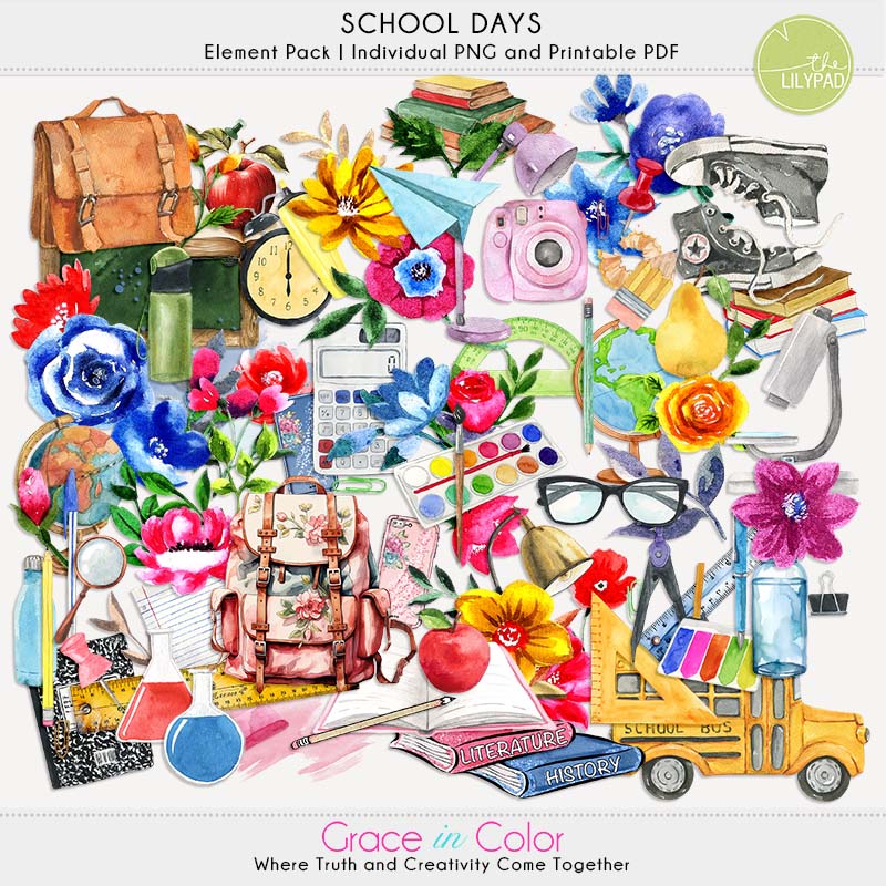 School Days Element Pack