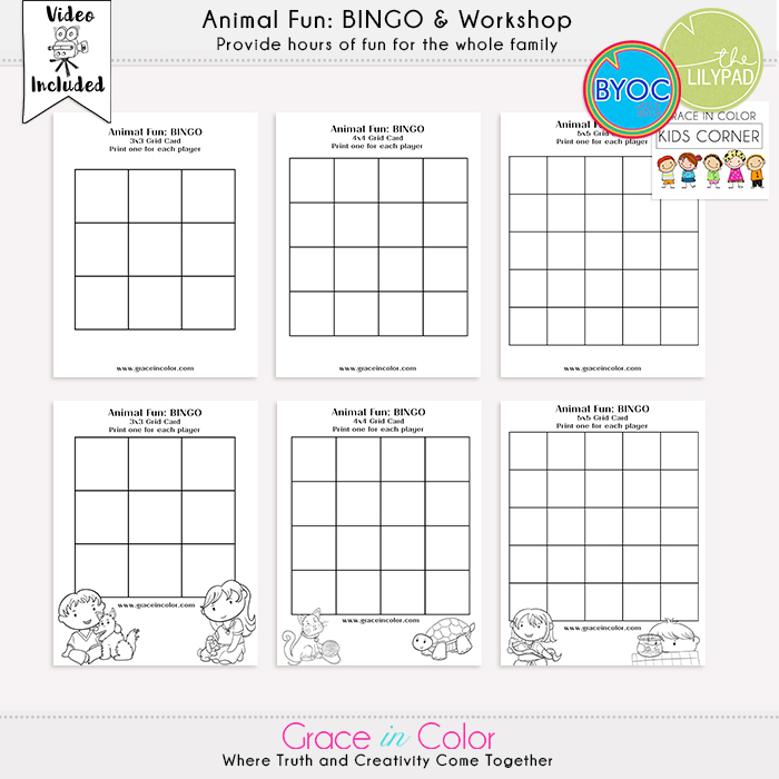 Animal Fun: BINGO Game {GIC Kids Corner} - Image 4