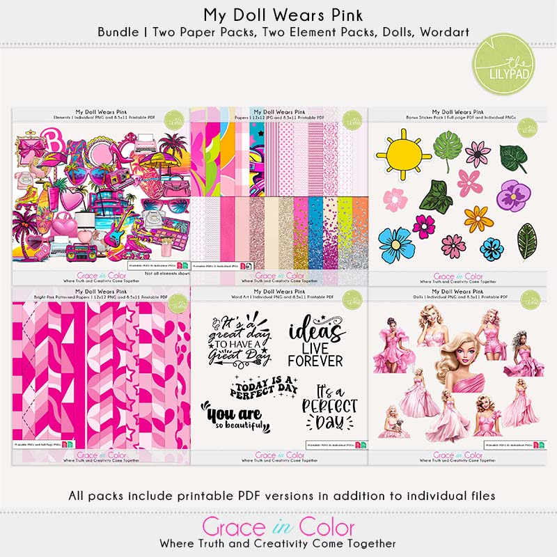 My Doll Wears Pink Bundle