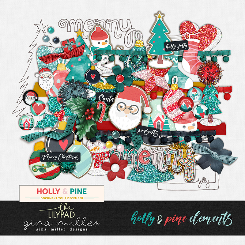 Holly & Pine Elements