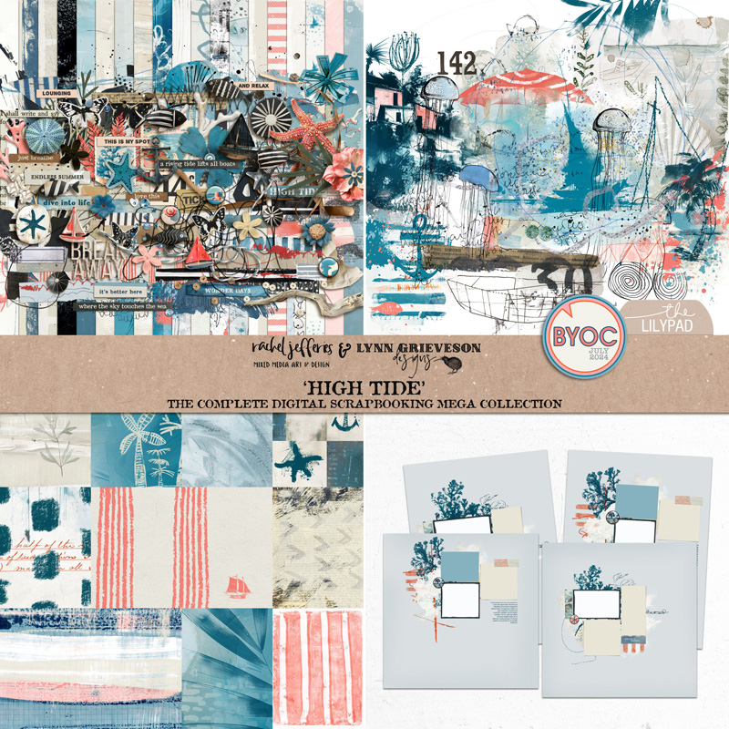 High Tide | The Complete Digital Scrapbooking Collection