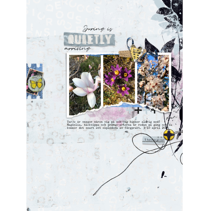 Hear My Voice: 32 - Considering | Digital Scrapbooking Template Duo - Image 4