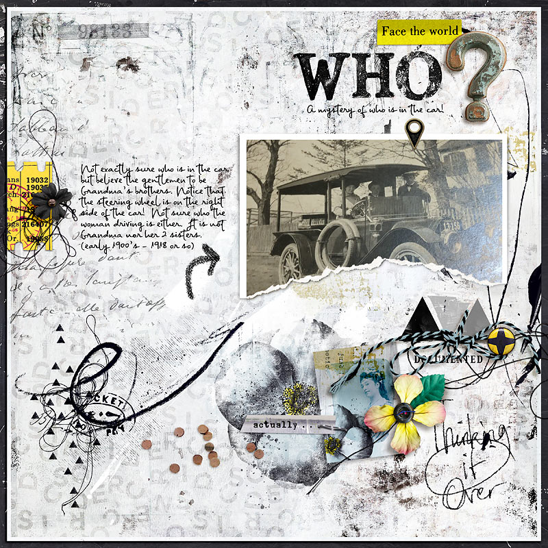 Hear My Voice: 32 - Considering | Digital Scrapbooking Template Duo - Image 5